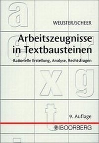 Enlarge image Cover: Arbeitszeugnisse in Textbausteinen - Boorberg