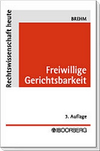 Abbildung von: Freiwillige _Gerichtsbarkeit= - Boorberg