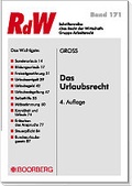 Cover: Das Urlaubsrecht - Boorberg