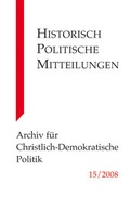 Cover: Historisch-Politische Mitteilungen - B&ouml;hlau