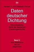 Cover: Daten deutscher Dichtung 2 - dtv