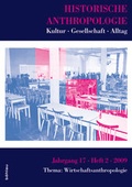 Cover: Historische Anthropologie / Historische Anthropologie 17,2 (2009) - B&ouml;hlau
