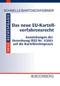 Cover: Das neue EU-Kartellverfahrensrecht - Boorberg