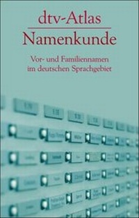 Abbildung von: dtv-Atlas Namenkunde - dtv