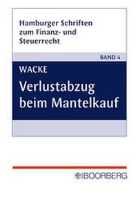 Abbildung von: Verlustabzug beim Mantelkauf - Boorberg