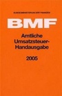 Bild: Amtliche Umsatzsteuer - Handausgabe 2005 - Boorberg