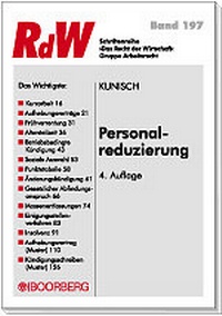 Abbildung von: Personalreduzierung - Boorberg