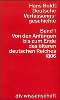 Cover: Deutsche Verfassungsgeschichte. Politische Strukturen und ihr Wandel - dtv
