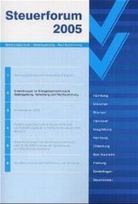 Abbildung von: Entwicklungen im Ertagssteuerrecht durch Gesetzgebung, Verwaltung und Rechtsprechung - Boorberg