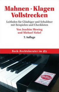 Abbildung von: Mahnen. Klagen. Vollstrecken - dtv