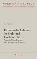 Cover: Kulturen des Lehrens im Fr&uuml;h- und Hochmittelalter - B&ouml;hlau