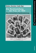Cover: Die Rechtsstellung der Frau um 1900 - B&ouml;hlau