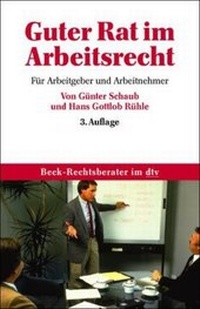 Abbildung von: Guter Rat im Arbeitsrecht - dtv