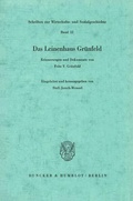 Cover: Das Leinenhaus Gr&uuml;nfeld. - Duncker & Humblot