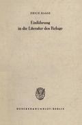 Cover: Einf&uuml;hrung in die Literatur des Refuge. - Duncker & Humblot