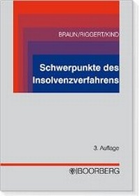 Abbildung von: Schwerpunkte des Insolvenzverfahrens - Boorberg