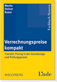 Bild vergrößern Bild: Verrechnungspreise kompakt - Boorberg