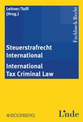 Cover: Steuerstrafrecht International - Boorberg