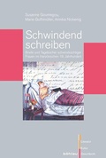 Cover: Schwindend schreiben - B&ouml;hlau