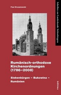 Abbildung von: Rumänisch-orthodoxe Kirchenordnungen 1786-2008 - Böhlau