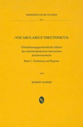 Cover: Vocabularius Theutonicus - B&ouml;hlau