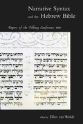 Cover: Narrative Syntax and the Hebrew Bible - Brill