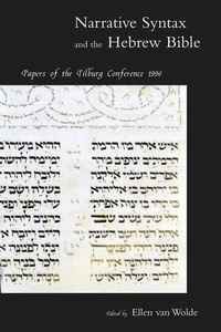 Enlarge image Cover: Narrative Syntax and the Hebrew Bible - Brill