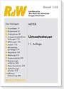 Cover: Umsatzsteuer - Boorberg