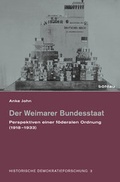 Abbildung von: Der Weimarer Bundesstaat - Böhlau