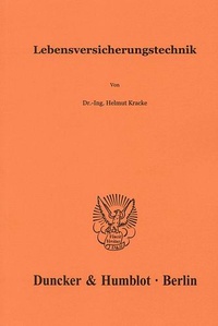 Abbildung von: Lebensversicherungstechnik. - Duncker & Humblot