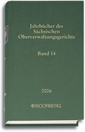 Cover: Jahrb&uuml;cher des S&auml;chsischen Oberverwaltungsgerichts - Neue Folge.... - Boorberg