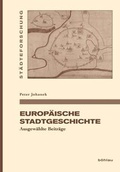 Cover: Europ&auml;ische Stadtgeschichte - B&ouml;hlau