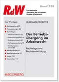 Cover: Der Betriebs&uuml;bergang im Arbeitsrecht - Boorberg