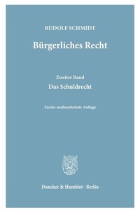 Bild: Bürgerliches Recht. - Duncker & Humblot
