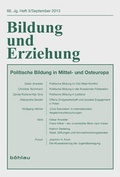 Cover: Politische Bildung in Ost- und Ostmitteleuropa - B&ouml;hlau