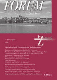 Abbildung von: 'Worin besteht die Herausforderung des Relativismus?' - Böhlau