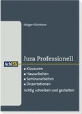 Cover: Klausuren, Hausarbeiten, Seminararbeiten, Dissertationen richtig schreiben und gestalten - Boorberg