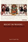 Cover: Recht im Wandel - Wandel des Rechts - B&ouml;hlau