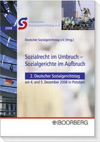 Abbildung von: Deutscher Sozialgerichtstag Sozialrecht im Umbruch Sozialgerichte im Aufbruch - Boorberg