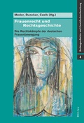 Cover: Frauenrecht und Rechtsgeschichte - B&ouml;hlau