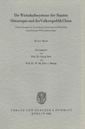 Cover: Die Wirtschaftssysteme der Staaten Osteuropas und der Volksrepublik China. - Duncker & Humblot