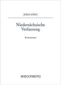 Enlarge image Cover: Niedersächsische Verfassung - Boorberg