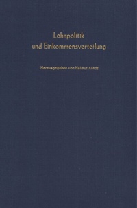 Abbildung von: Lohnpolitik und Einkommensverteilung. - Duncker & Humblot