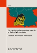 Cover: Die Landesverfassungsbeschwerde in Baden-W&uuml;rttemberg - Boorberg