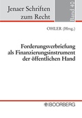 Cover: Forderungsverbriefung als Finanzierungsinstrument der &ouml;ffentlichen Hand - Boorberg