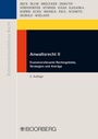 Cover: Anwaltsrecht II - Boorberg