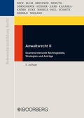 Bild: Anwaltsrecht II - Boorberg