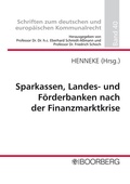 Cover: Sparkassen, Landes- und F&ouml;rderbanken nach der Finanzmarktkrise - Boorberg