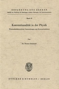 Cover: Konventionalit&auml;t in der Physik. - Duncker & Humblot