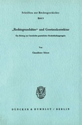 Cover: "Rechtsgrunds&auml;tze" und Gesetzeskorrektur. - Duncker & Humblot